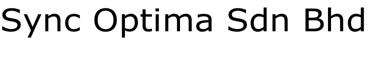 Sync Optima Sdn Bhd

